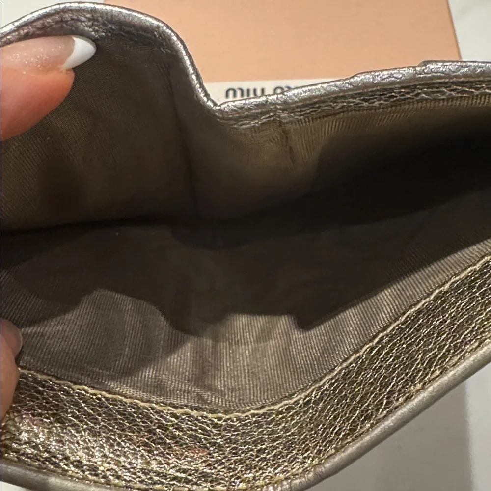 MIU MIU WALLET 💛🩶 - Picture 10 of 17